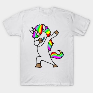 Dabbing Unicorn - Dab Hip Hop Magic Unicorn T-Shirt